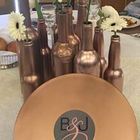 Rose Gold Charger Plates