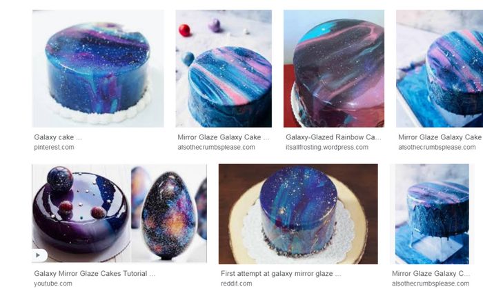 Galaxy Wedding Cake 8