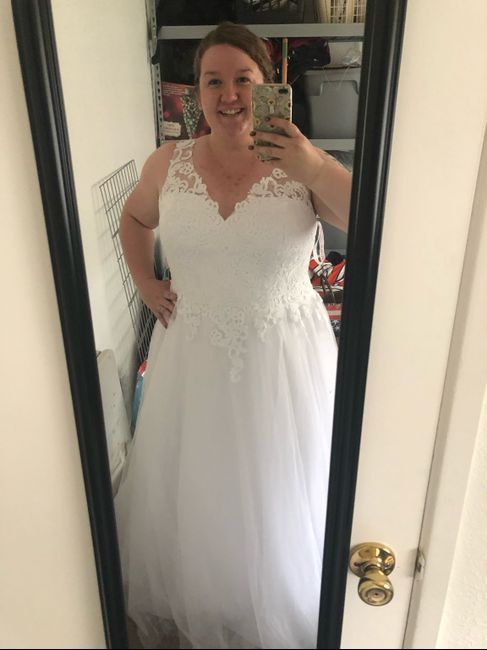 i bought a new wedding dress!! 6