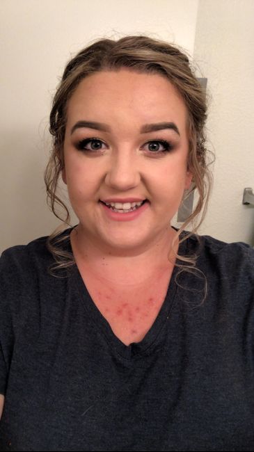 diy hair and makeup trial! 2