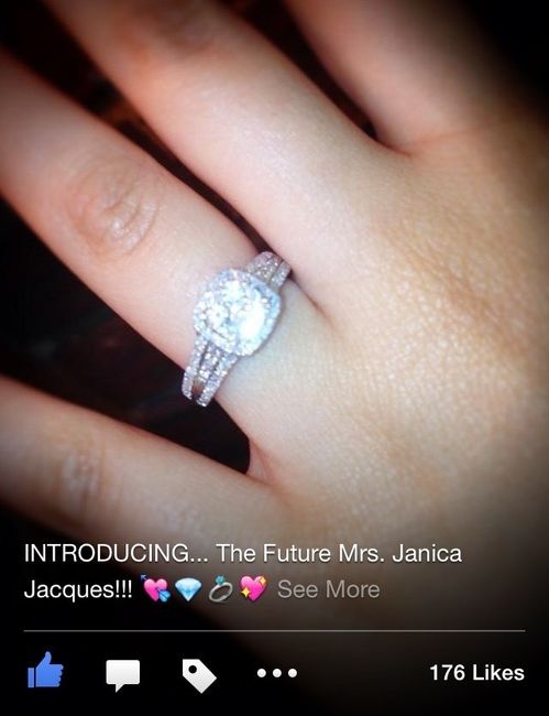 Show off your E-ring and wedding band!!!