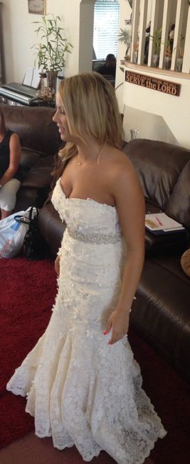 Yay! My 1st Dressing fitting is done! No longer nervous! Dress Pic's included!
