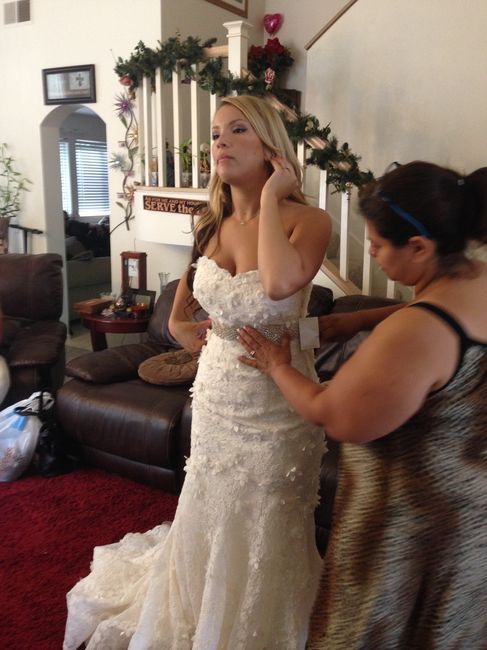 Yay! My 1st Dressing fitting is done! No longer nervous! Dress Pic's included!