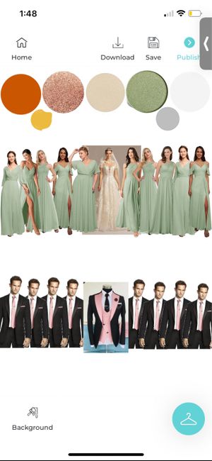 Bridal party colors? 2
