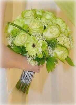 DIY Bouquets and Centerpieces in Primarily Green - Ideas/Thoughts?