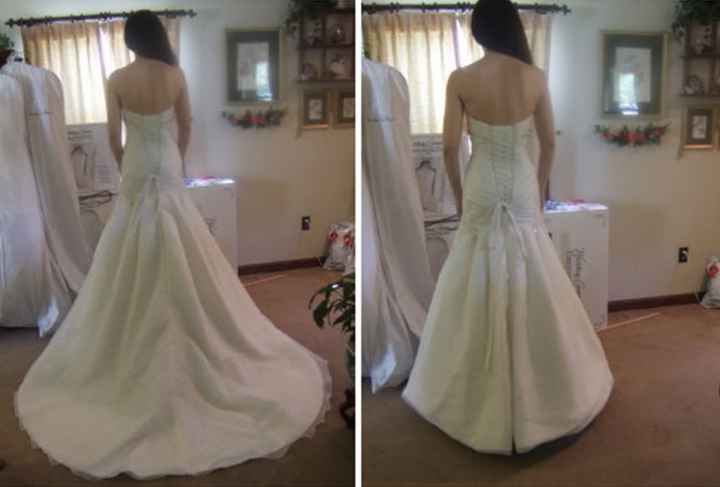Dress bustle