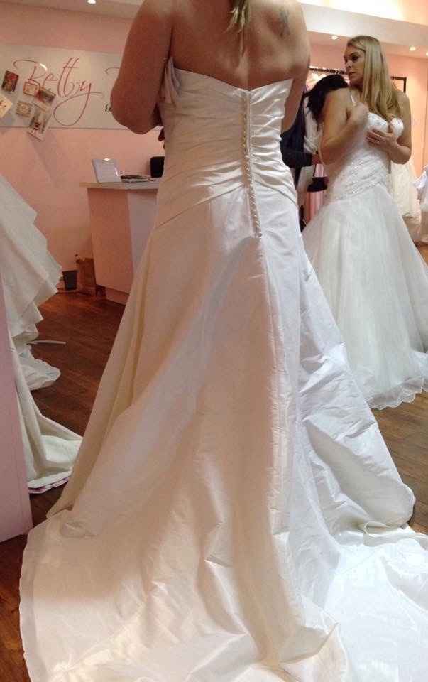 I may need to buy a new wedding dress.....