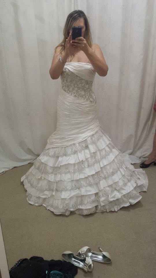 Opinions please. Wedding dress.