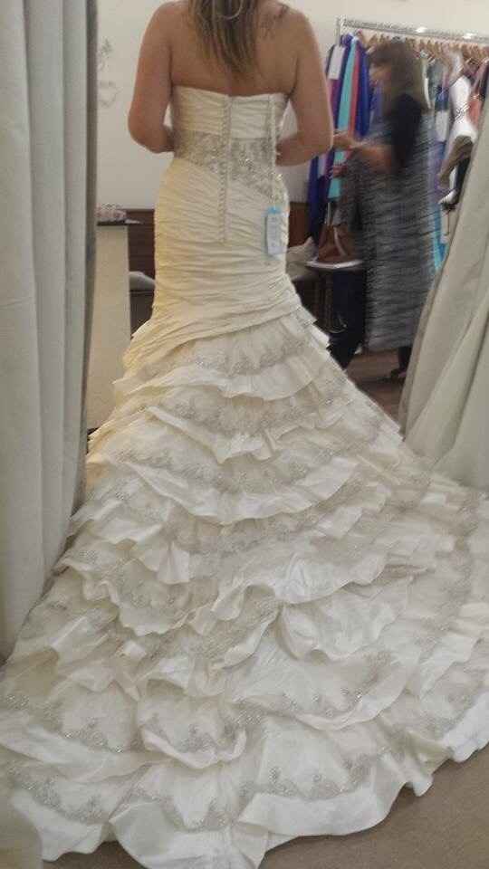 Opinions please. Wedding dress.