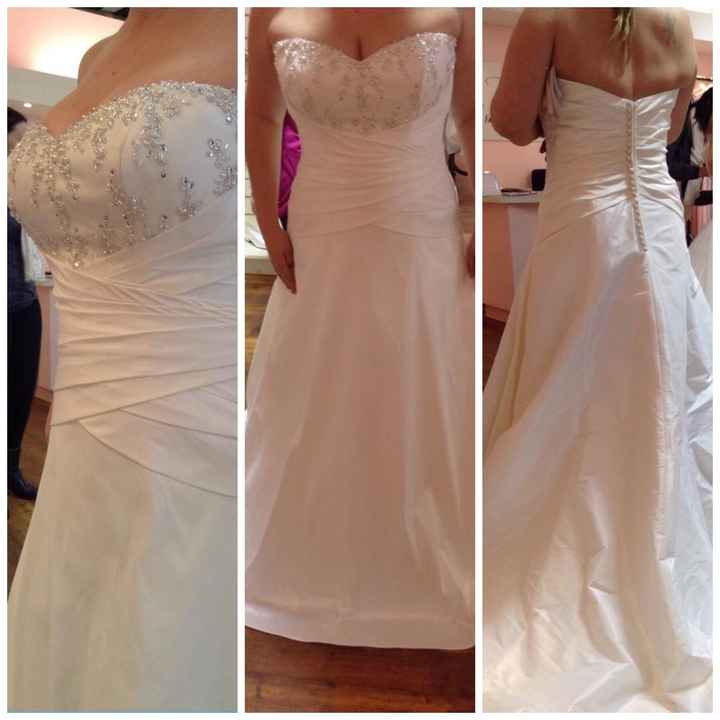 Opinions please. Wedding dress.