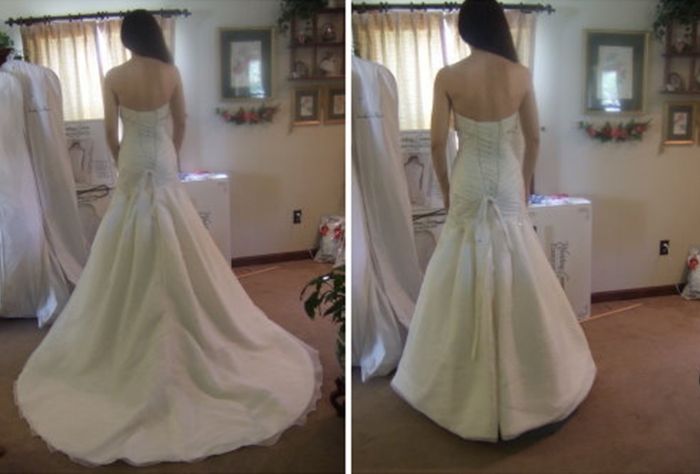 Dress bustle