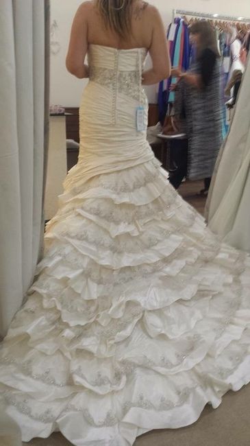 Opinions please. Wedding dress.