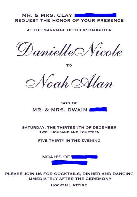 Wedding Invitations show and tell ...