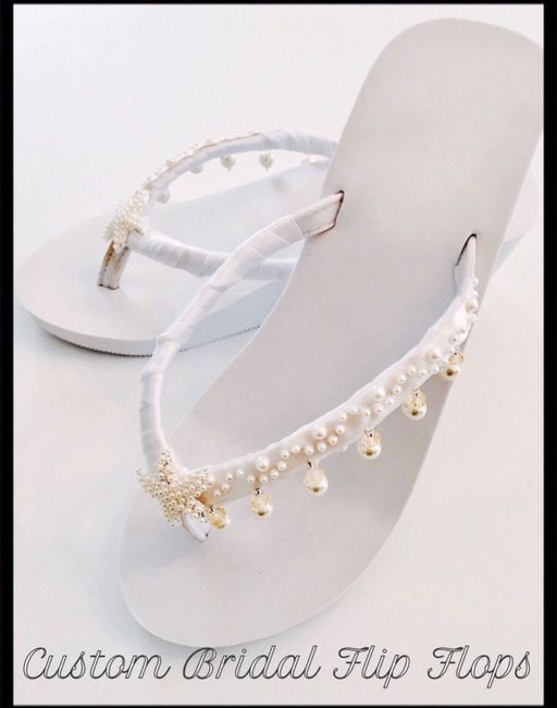 Bridal flip flops? 3