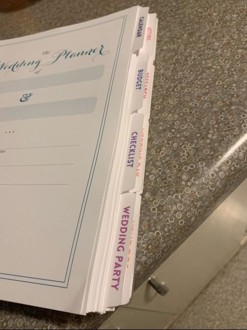My Wedding Planner book arrived! 3