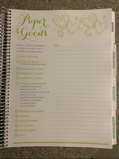 My Wedding Planner book arrived! 11