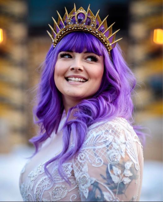 Tattooed bride in the Hayley gown! 3