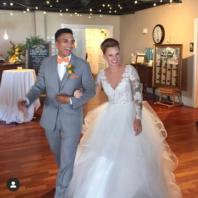 Tattooed bride in the Hayley gown! 6