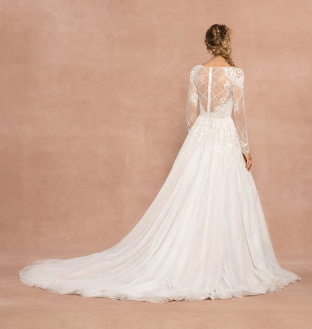 Tattooed bride in the Hayley gown! 8