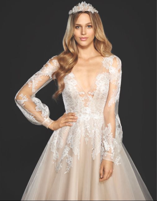 Blush by Hayley Paige “indi” gown... - 1