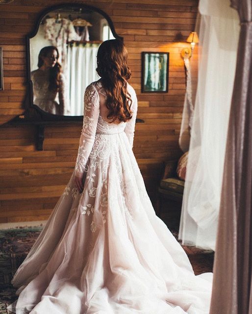 Thinking about trying on the Hayley gown... 9