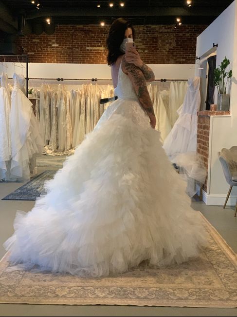 Other gowns i tried on! 7