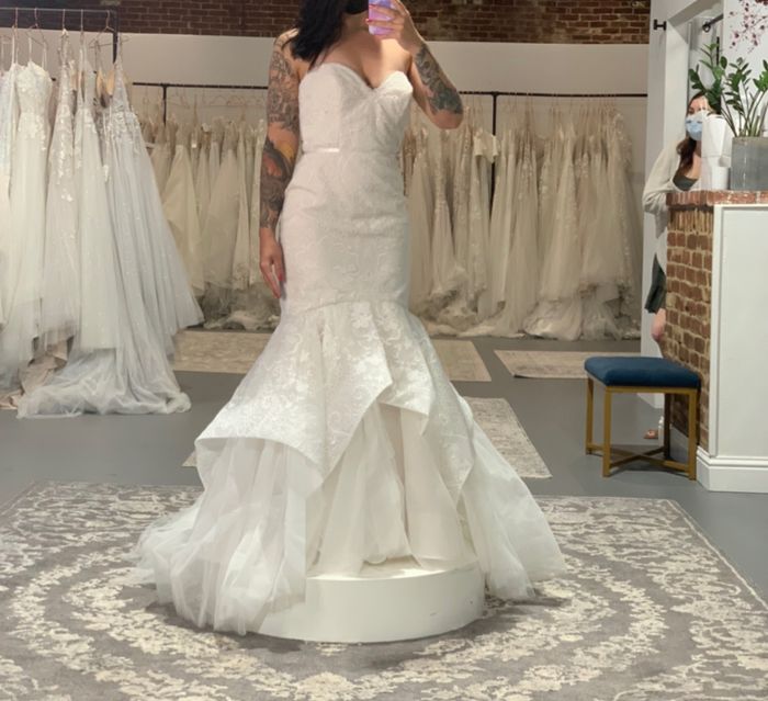 i picked up my dress! 2