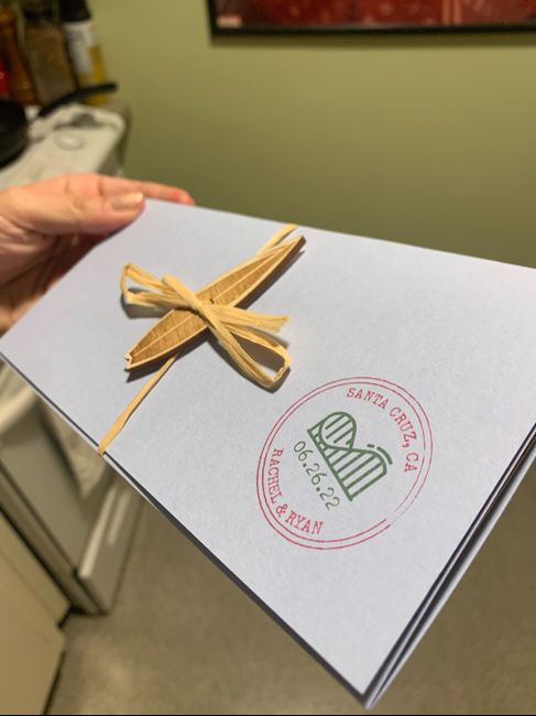 Wedding invitations are here! 5