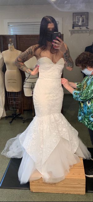 Dress fitting - soooo happy! 3