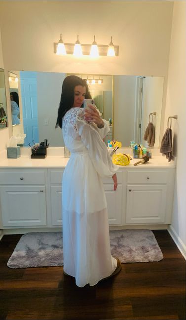My Bridal “getting ready” robe is here! 4