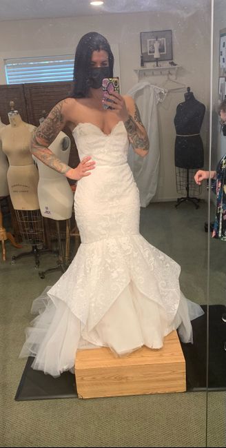 3Rd dress fitting in the books! 3