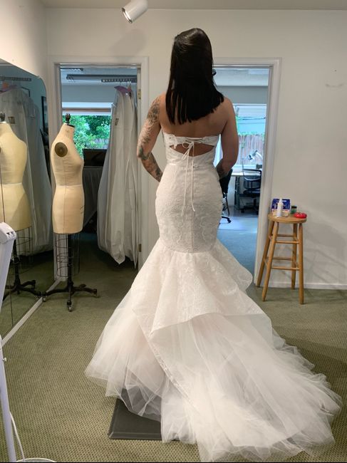 3Rd dress fitting in the books! 4