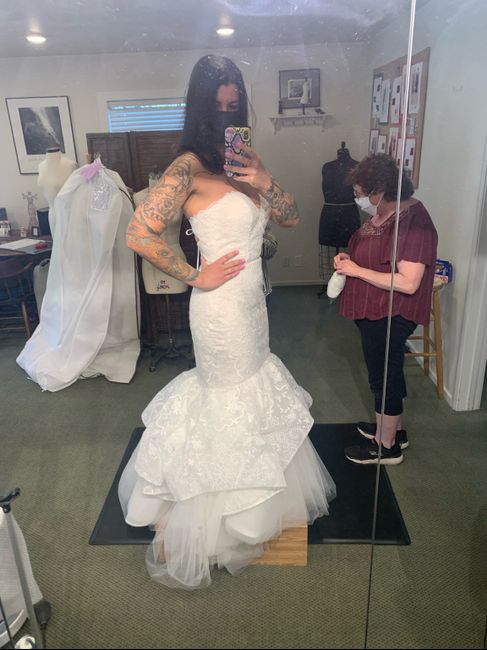 final fitting photos!! 4