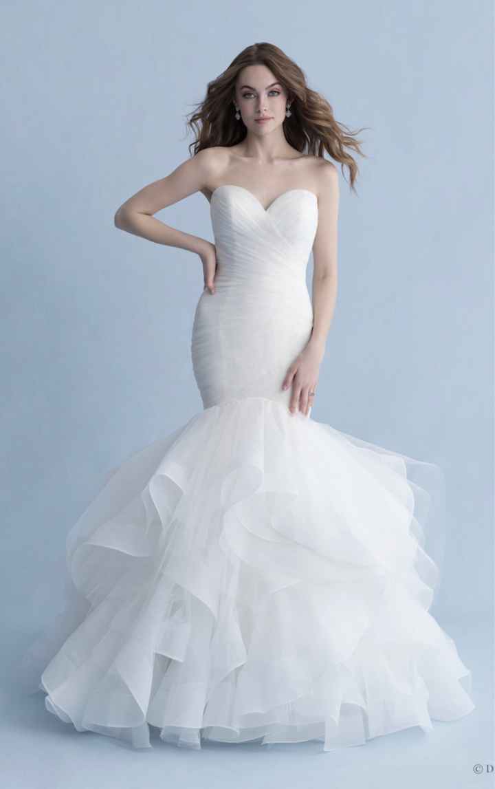 Need help deciding between two wedding dresses! - 1