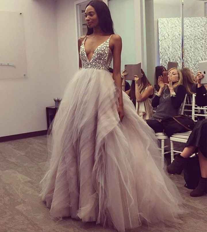 There are just too many textured skirt gowns to choose from! - 4