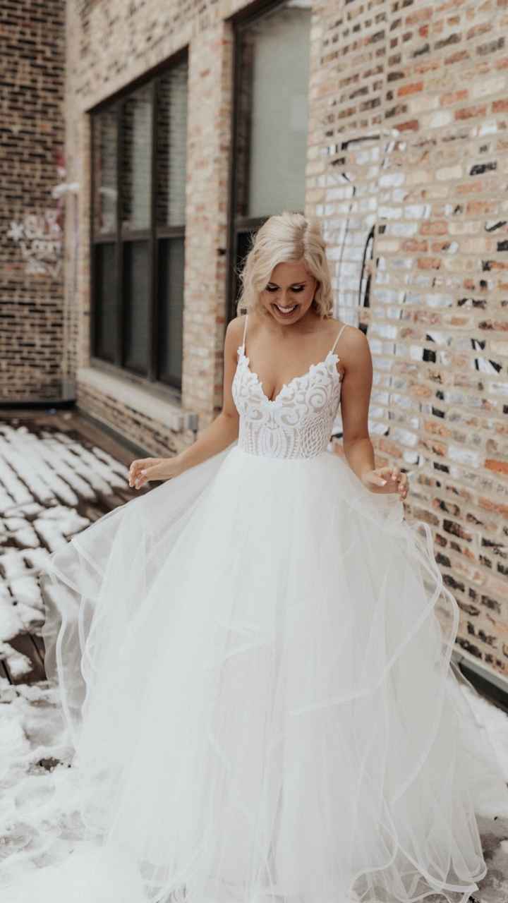 Hayley Paige “pepper” Gown - 6
