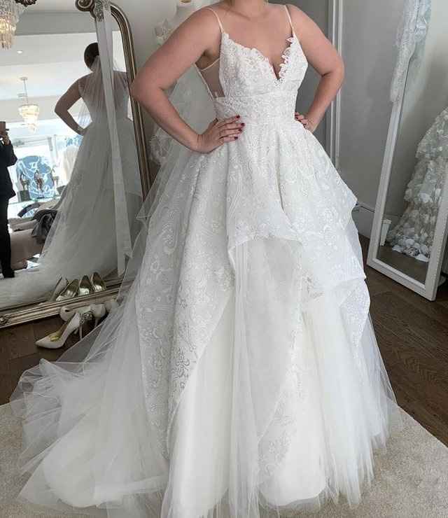 Which veil length for this gown? - 3