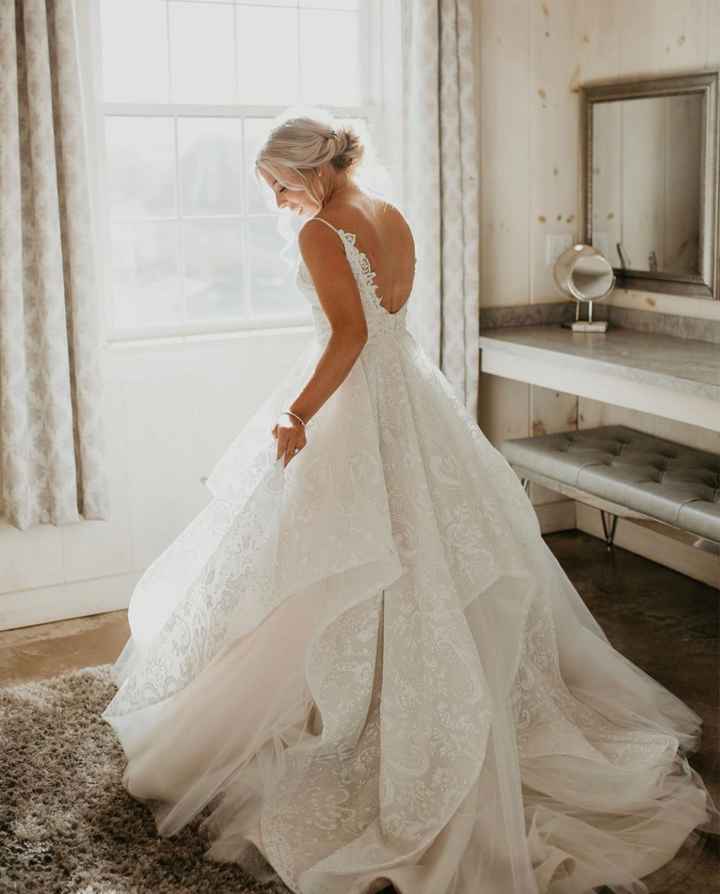 Which veil length for this gown? - 4