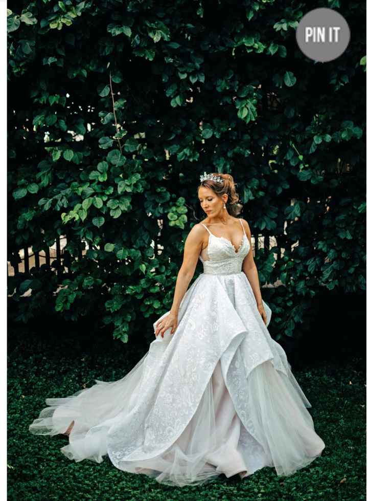 Which veil length for this gown? - 5