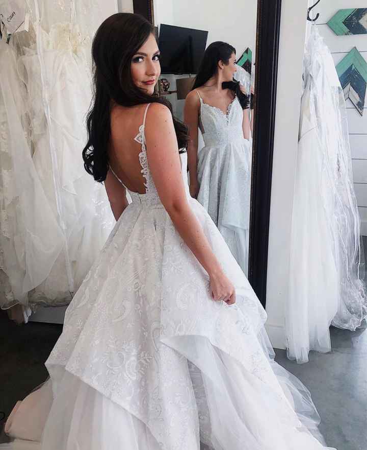 Which veil length for this gown? - 6