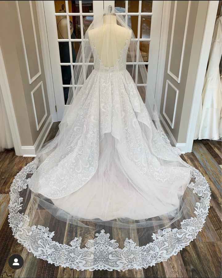 Which veil length for this gown? - 1