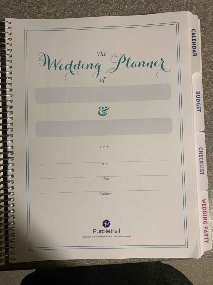 My Wedding Planner book arrived! - 2
