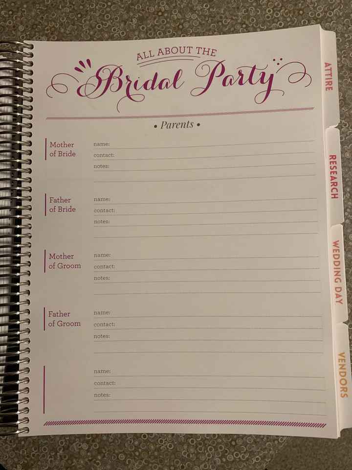 My Wedding Planner book arrived! - 6