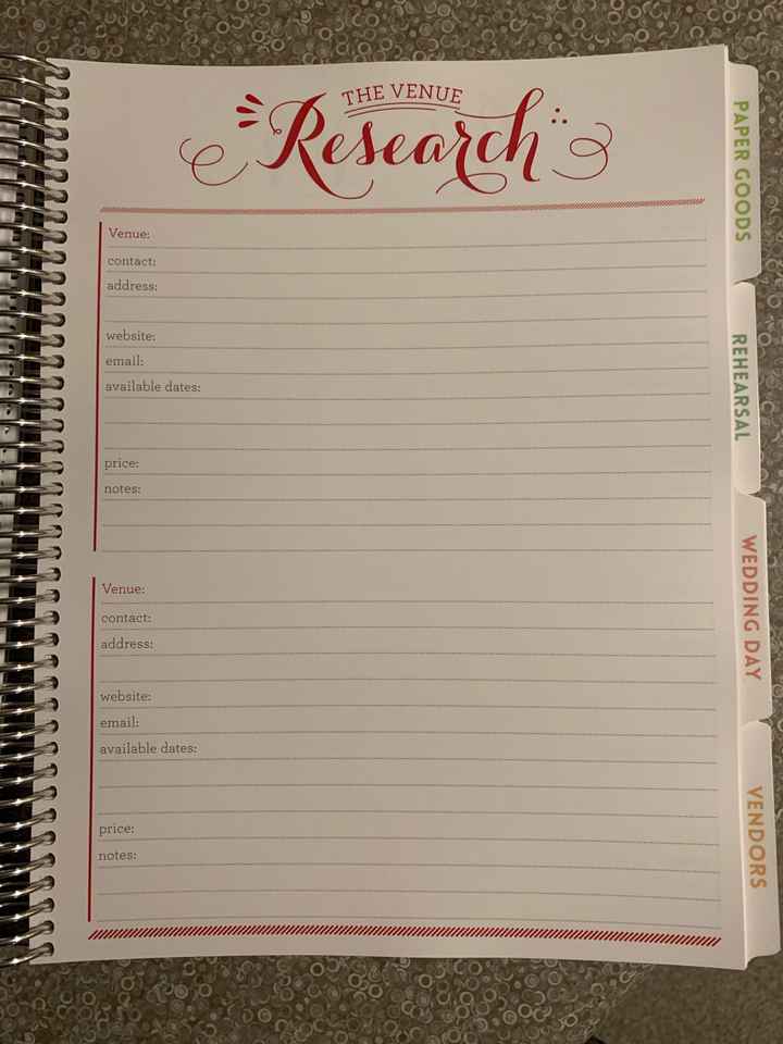 My Wedding Planner book arrived! - 8