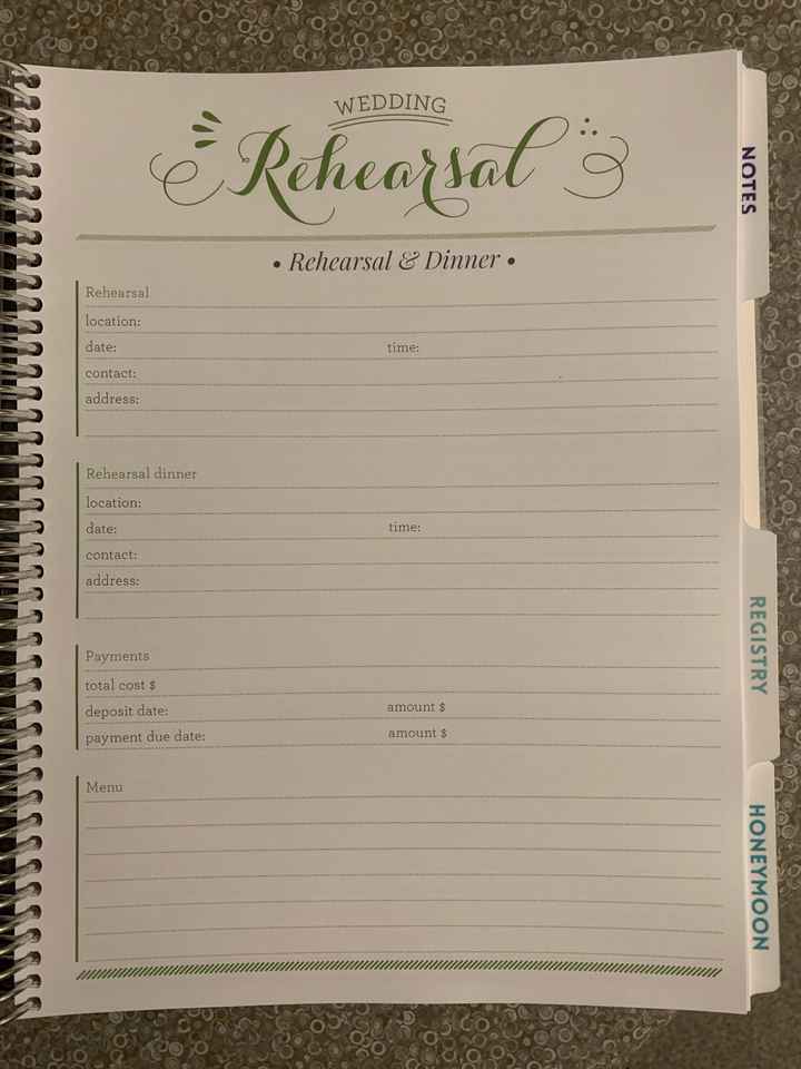 My Wedding Planner book arrived! - 12