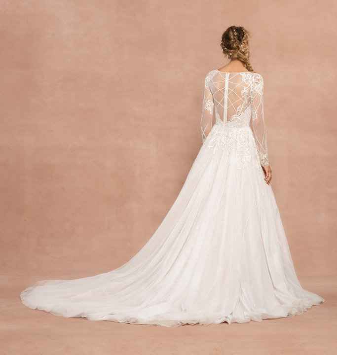 Tattooed bride in the Hayley gown! - 2