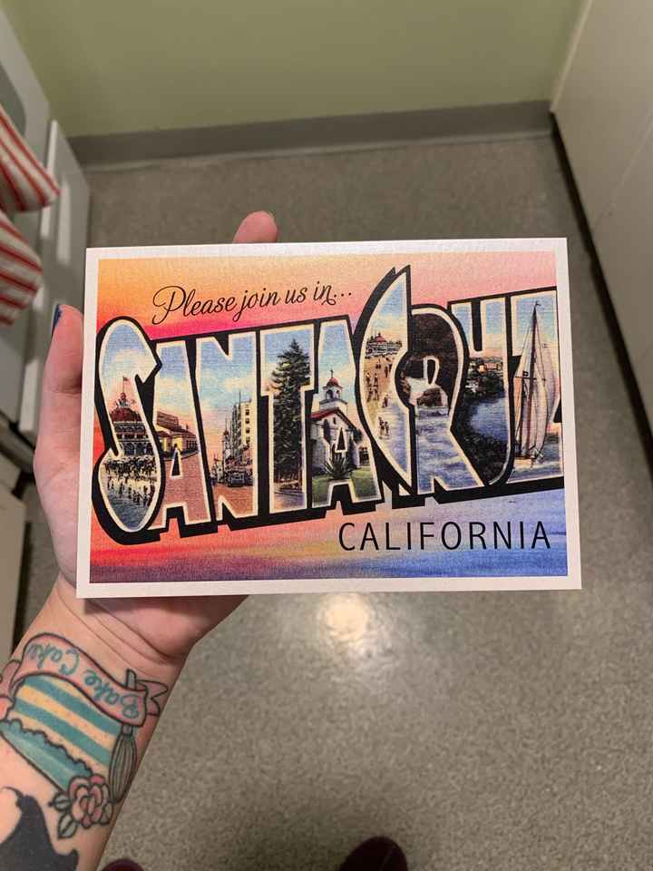 Our Save the Dates just arrived! - 1