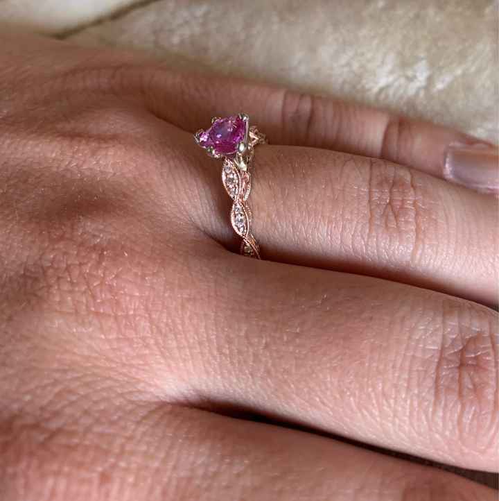 i want to see your engagement rings! - 3