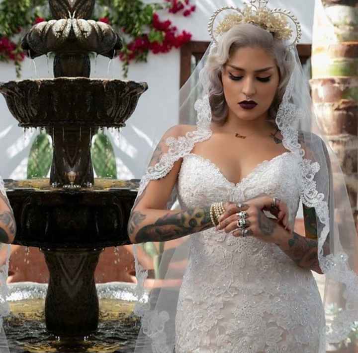 Veil with rose gold? - 1