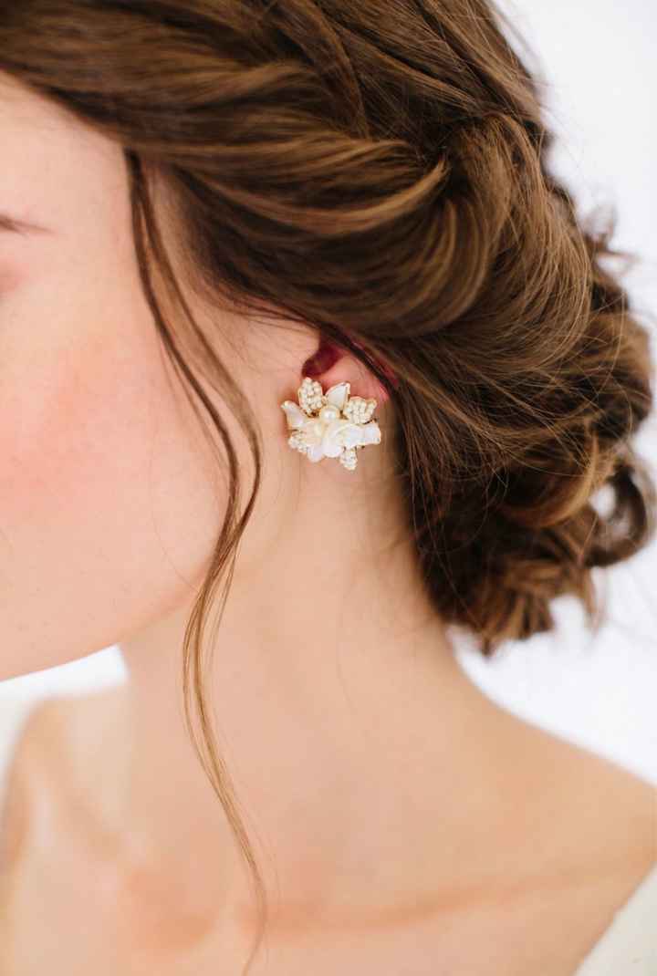 My bridal earring choice! - 1
